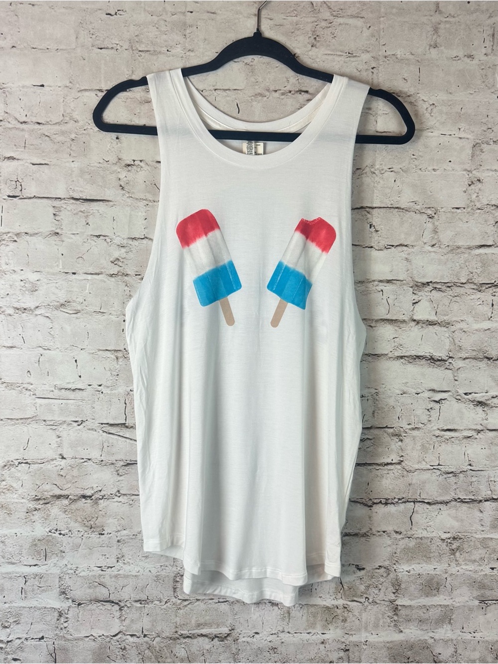 NWT Victoria's Secret PINK XS Tank Top Super Soft $27.95 Popsicle Chill Babe New